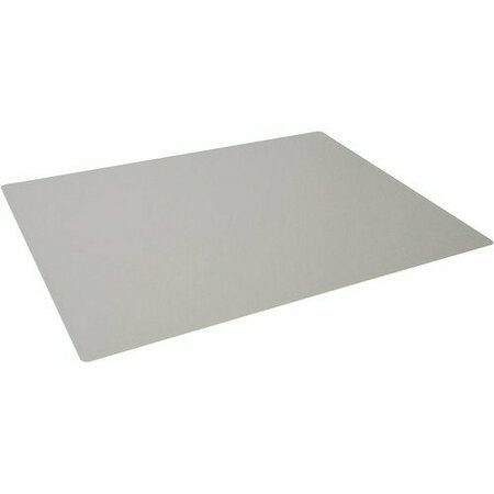 DURABLE OFFICE PRODUCTS Desk Mat, Round Edges, Polypropylene, 25-1/2inx19-7/10in, GY DBL713310